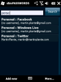 slimPASSWORDS - Search your password list with a few keystrokes